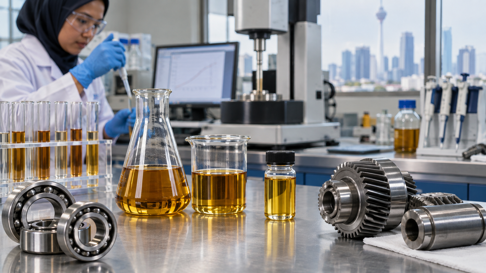 Specialty lubricant laboratory testing